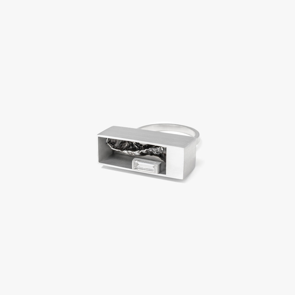 Meteorite vessel ring