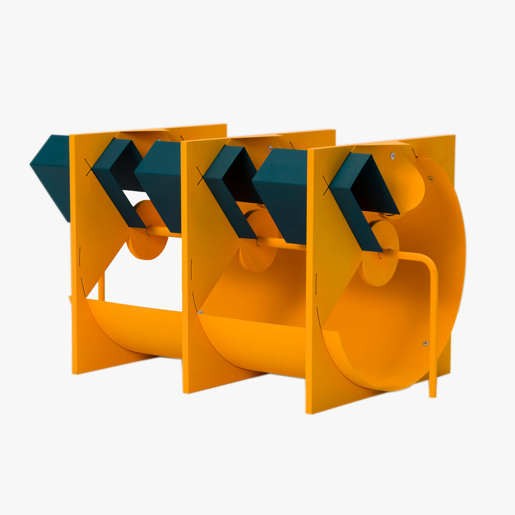 Untitled (Machines - yellow, green-black)