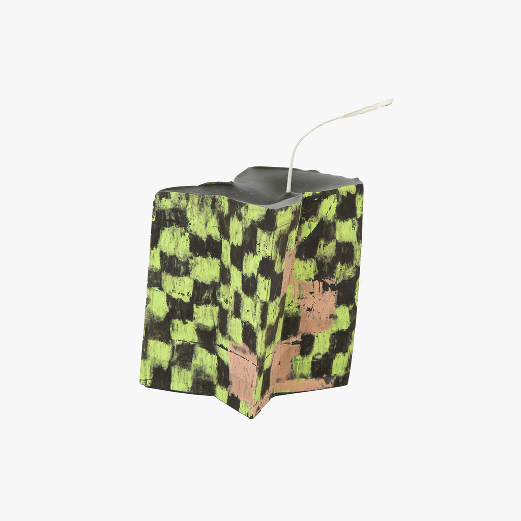 Butterfly Stack in neon green, black and pink