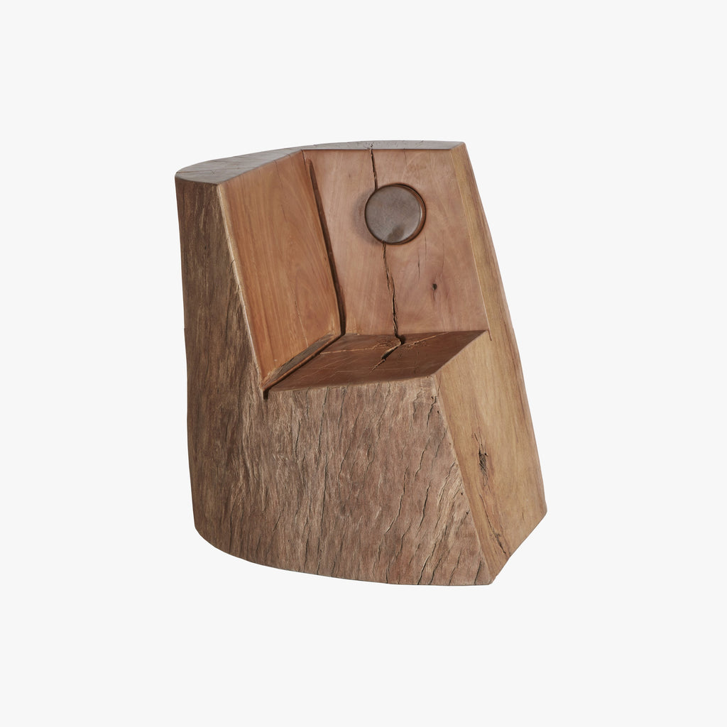 Sculptural lounge chair