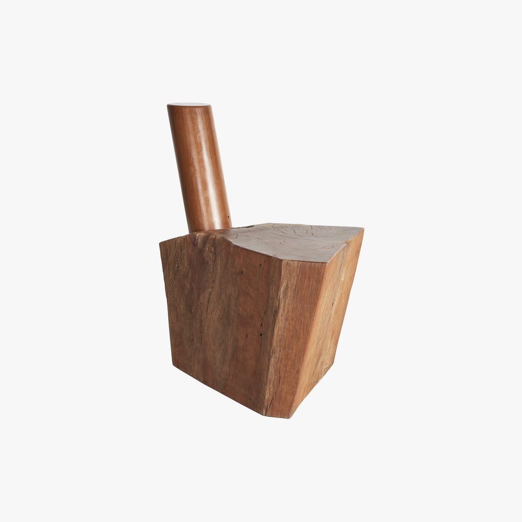 Sculptural lounge chair