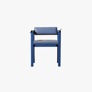 Steel arm chair