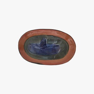 Moontang Kilns Plate (oval)